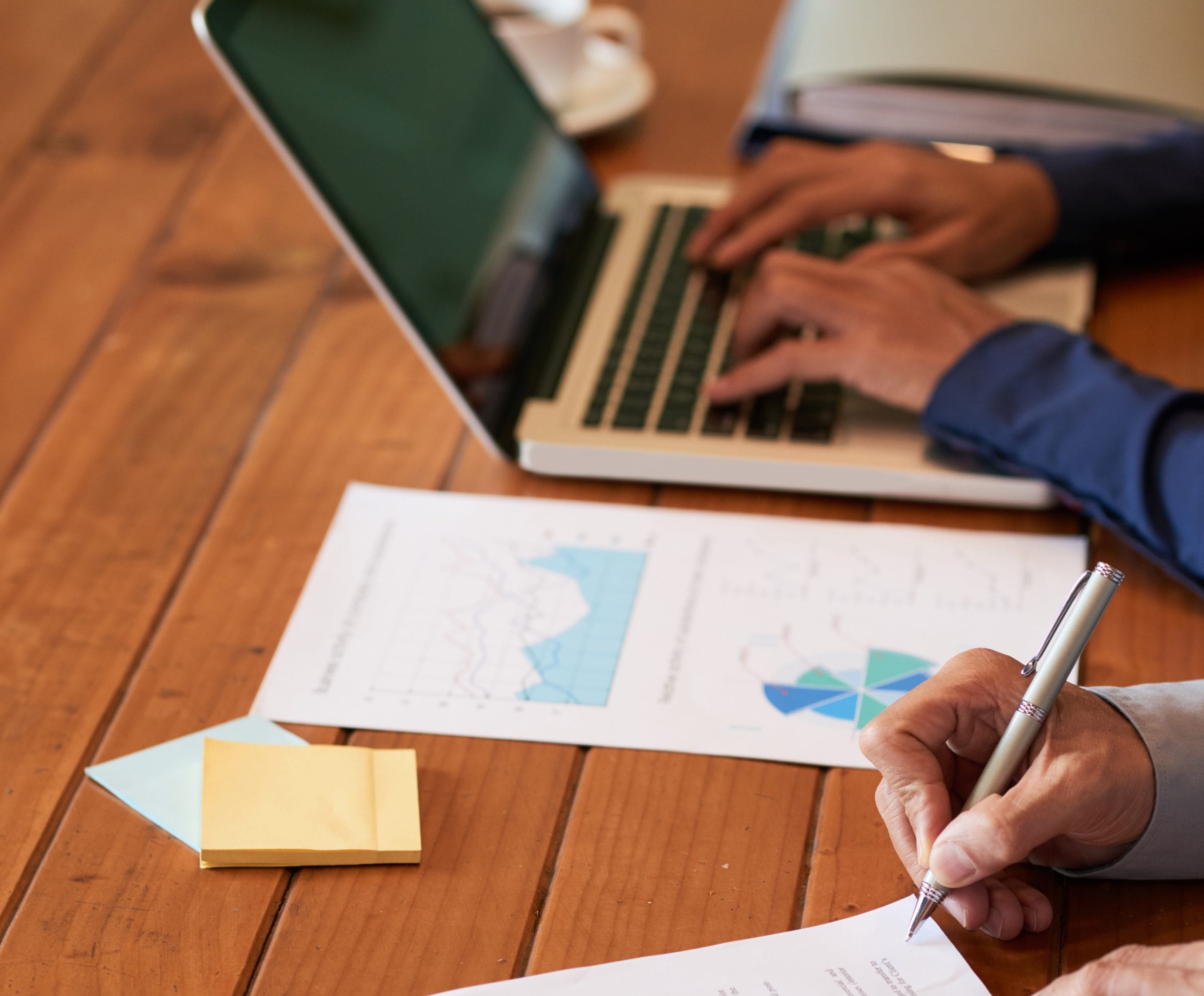Reading business document